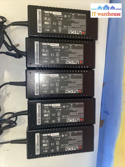 Lot of 5 LITEON PA-1131-07 20V 7.1A Power Supply Ac Adapter 7.4/5.0mm Tip