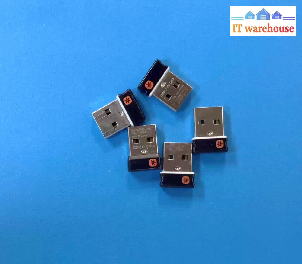 Lot Of 5 Logitech Usb Unifying Receiver
