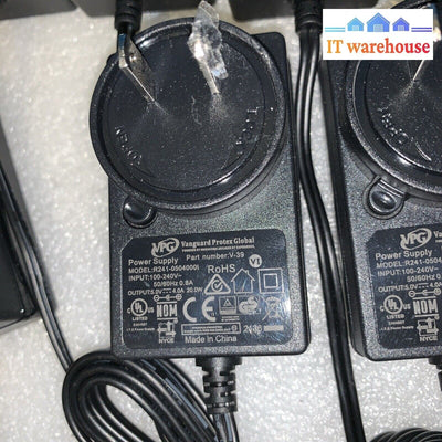 Lot of 5 MPG Vanguard Protex Global V-39 R241-05040001 5.0V4.0A 20.0W AC adapter