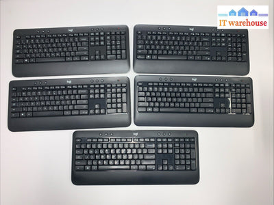 (Lot of 5) Nice Logitech MK540  Keyboard / Logitech Mice / USB Receivers
