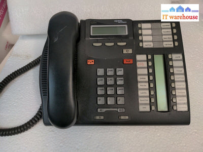 Lot Of 5 Nortel Norstar T7316 Charcoal Telephones Phone
