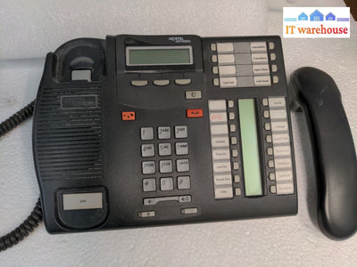 Lot Of 5 Nortel Norstar T7316 Charcoal Telephones Phone