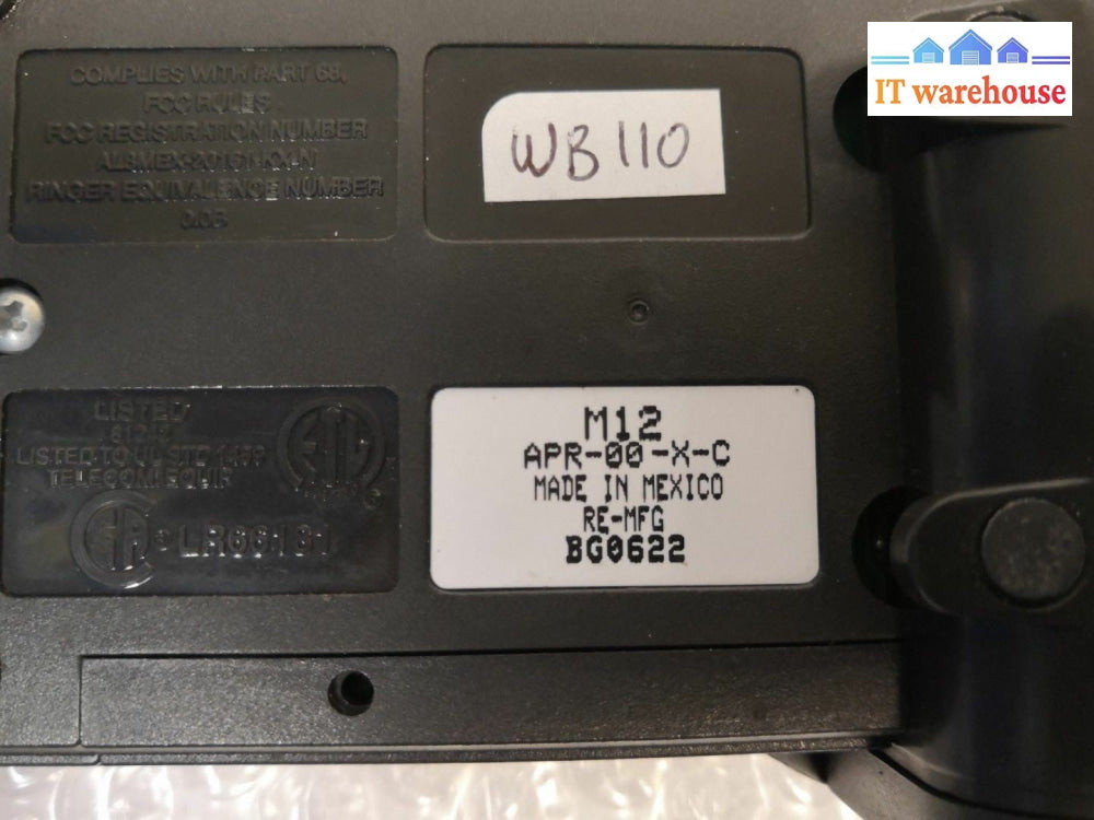 - LOT OF 5 Plantronics Vista M12 Universal Modular Amplifier 