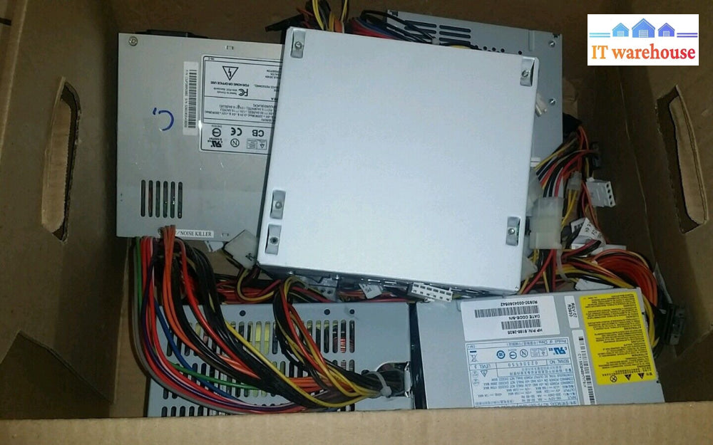 Lot of 5 random ATX 350 watt or up desktop computer power supply 24 PIn