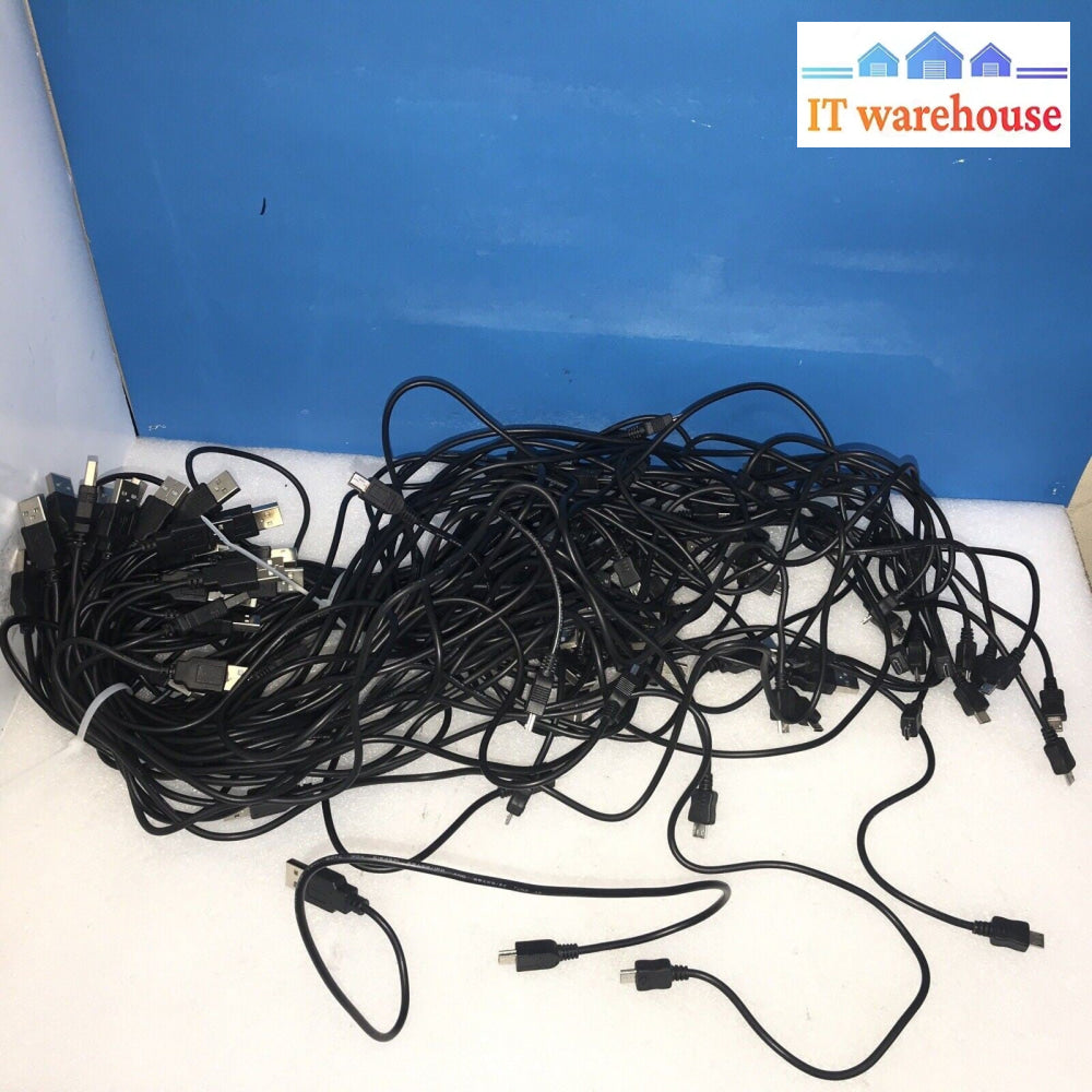 Lot of 50 good quality Mini/micro USB charging cables