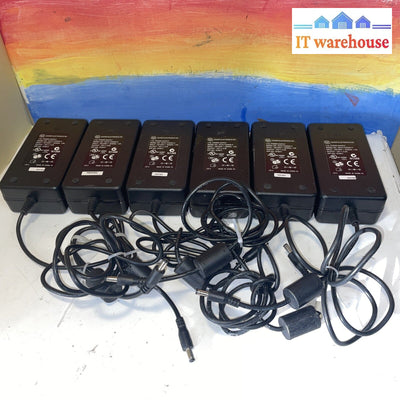 (lot of 6)  Genuine LEI NU70-1120520-I1 AC/DC Power Supply Adapter 12V 5.2A 62W