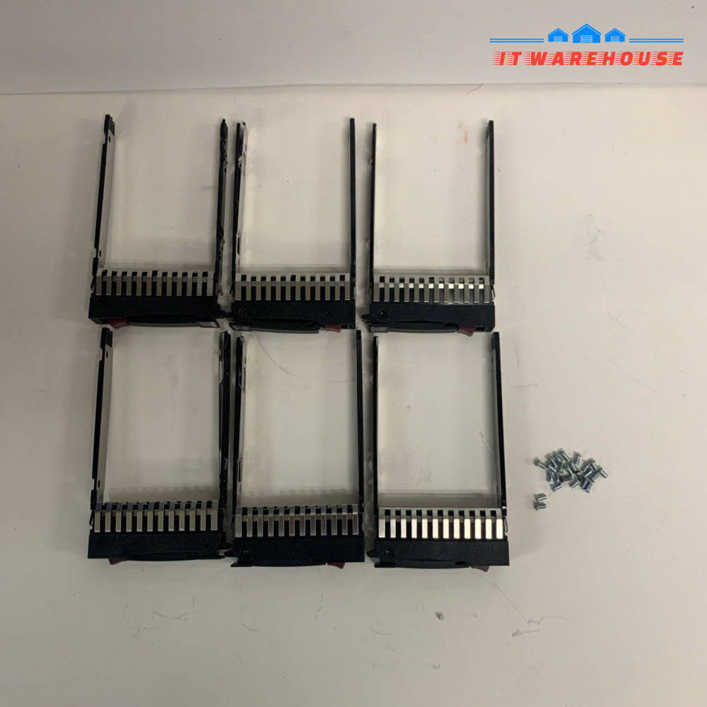 Lot of 6 HP 2.5" SAS caddy 507129-003 619286 507284-001 G5 G6 G7