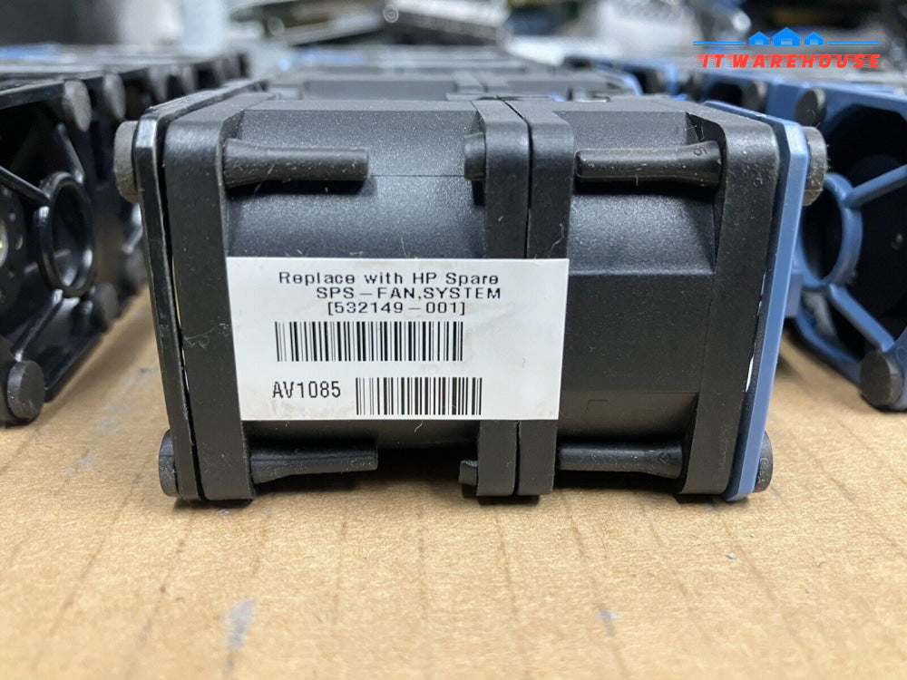 ~ (Lot of 6) HP 532149-001 Proliant DL360 G6 G7 System Cooling Dual Fan Module