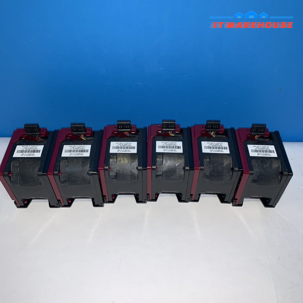 (Lot Of 6) Hpe Cooling Fan For Dl380 Dl388 Gen9 747597-001 796851-001 777285-001