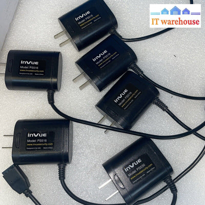Lot Of 6 Invue Ac Adapter Ps516/Ps530