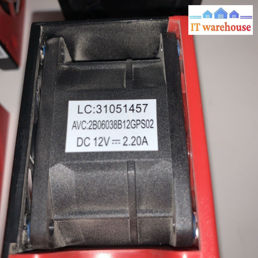 Lot of 6 Lenovo RD430 RD440X RD630 RD640 server chassis CPU fan 03X3872 3X3872