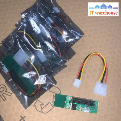 Lot of 6 M.2 to PCI-E 4X Riser Card