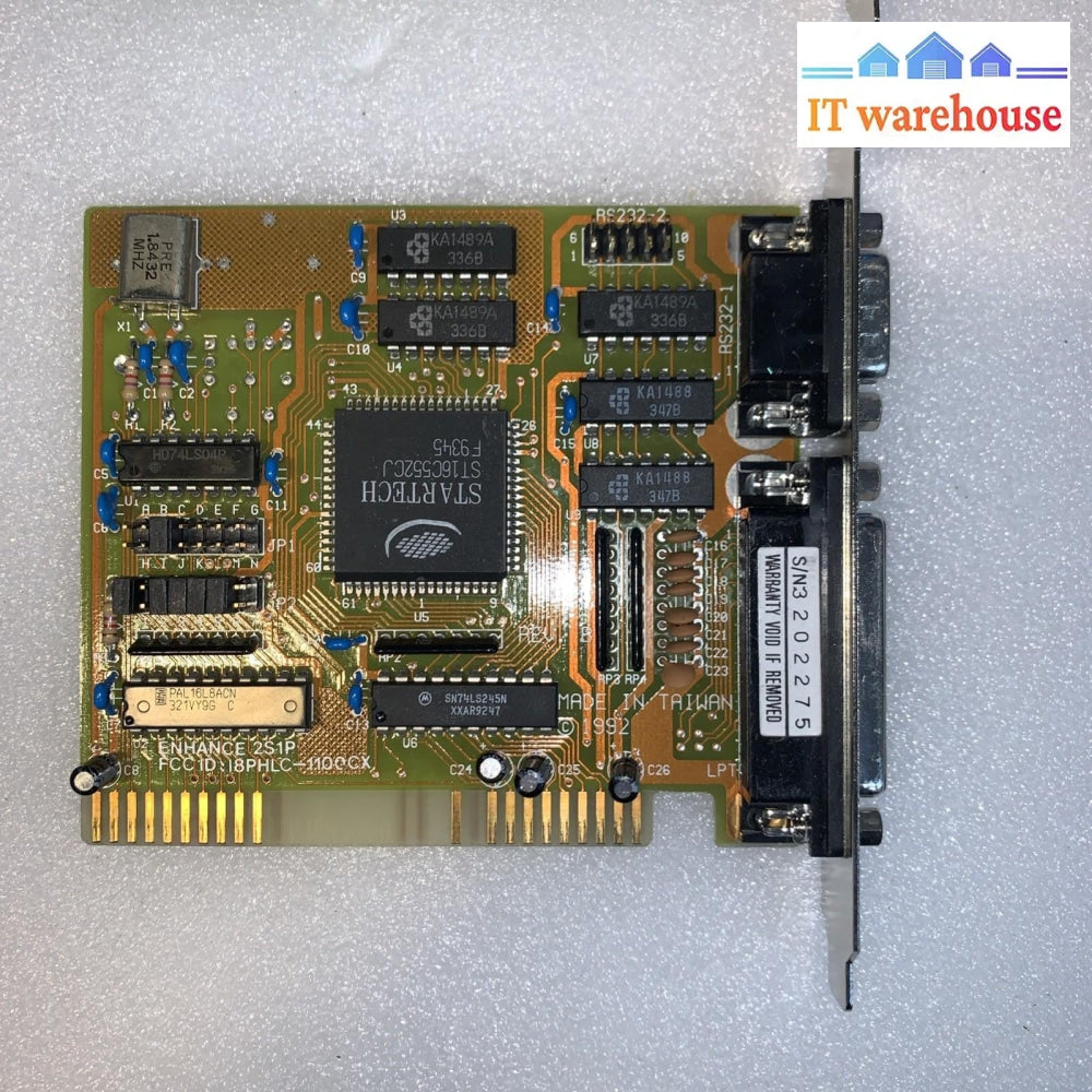 Lot of 6 Multi-I/O ISA Expansion Cards