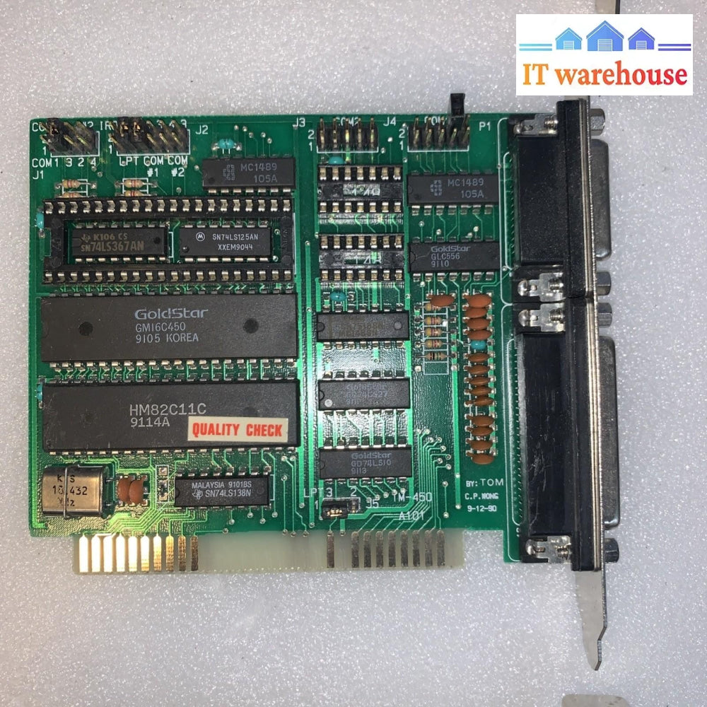 Lot of 6 Multi-I/O ISA Expansion Cards