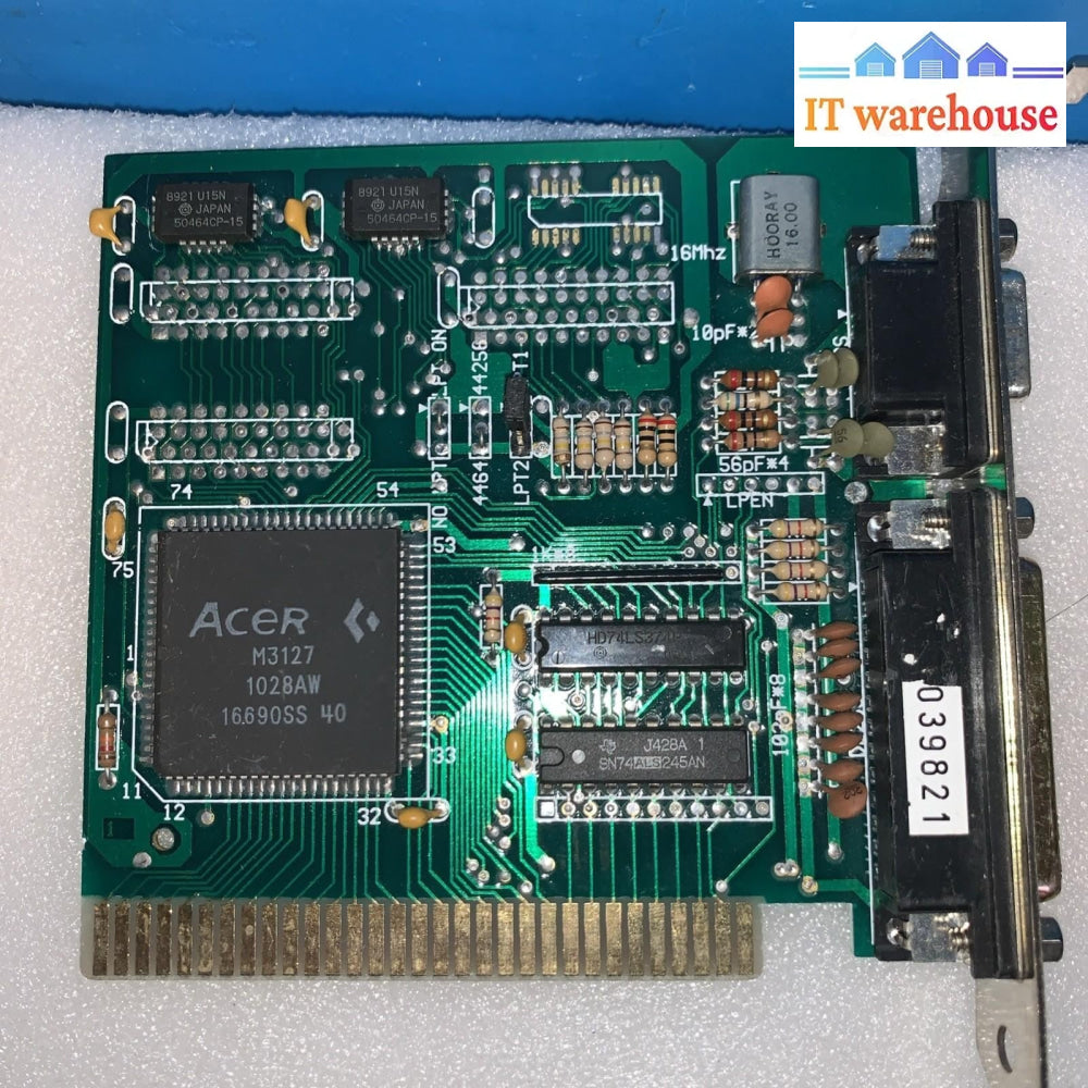 Lot of 6 Multi-I/O ISA Expansion Cards