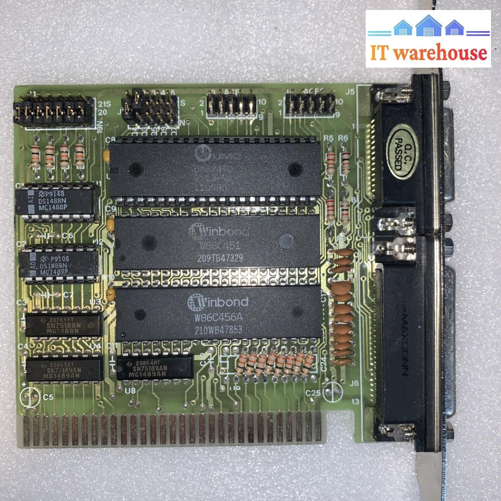 Lot of 6 Multi-I/O ISA Expansion Cards