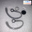 Lot of 6 Plantronics Bluetooth Headsets– missing Ear Hooks – untested