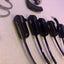 Lot of 6 Plantronics Bluetooth Headsets– missing Ear Hooks – untested
