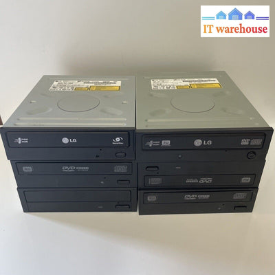 Lot of 6 SATA DVD/RW Disc Drives DVD -Rw DVDRW Burner Desktop PC Optical Drive