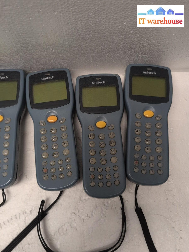 Lot of 6 UNITECH MODEL PT630D DATA COLLECTION TERMINAL -
