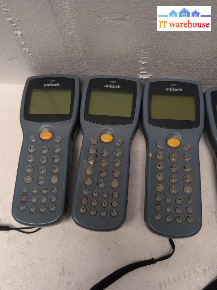 Lot of 6 UNITECH MODEL PT630D DATA COLLECTION TERMINAL -