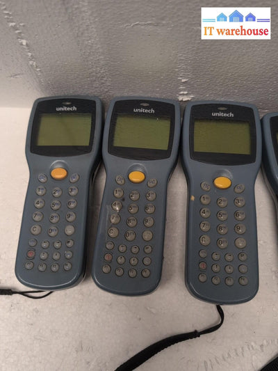 Lot of 6 UNITECH MODEL PT630D DATA COLLECTION TERMINAL -