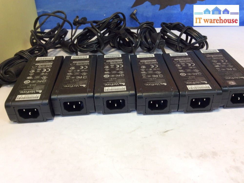Lot of 6 VeriFone Power supply (charger) Au-7992n,