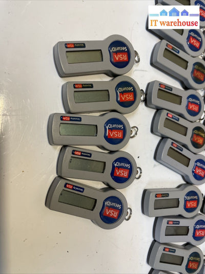 Lot of 60 RSA SecurID KeyFob Token Key Fob Digital Keyfob (Unknown)