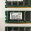 (Lot Of 6X) Mixed Brands & Model Ddr1 Desktop Dimm Memory ~