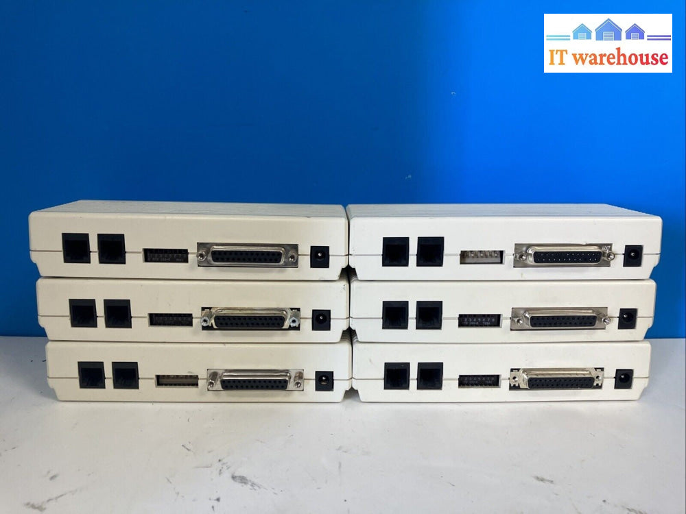 (Lot of 6x) US Robotics 0701 Sportster Fax Modem 56K RS-232 Serial Port (No AC)~
