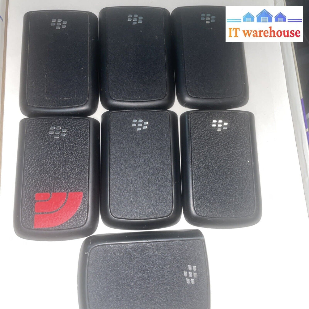 Lot Of 7 Blackberry Bold 9780 Cell Phone Battery Back Cover