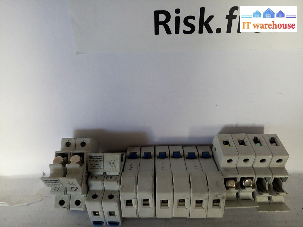 * Lot Of 7 Ferraz Shawmut Fuse Holder P216489 2 Pole 600V 30A
