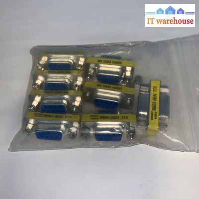 (Lot of 8) GENDER CHANGER DB9-F TO DB9-F - FA445-R2