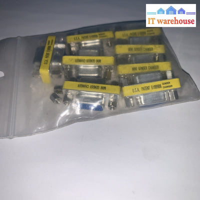 (Lot of 8) GENDER CHANGER DB9-F TO DB9-F - FA445-R2