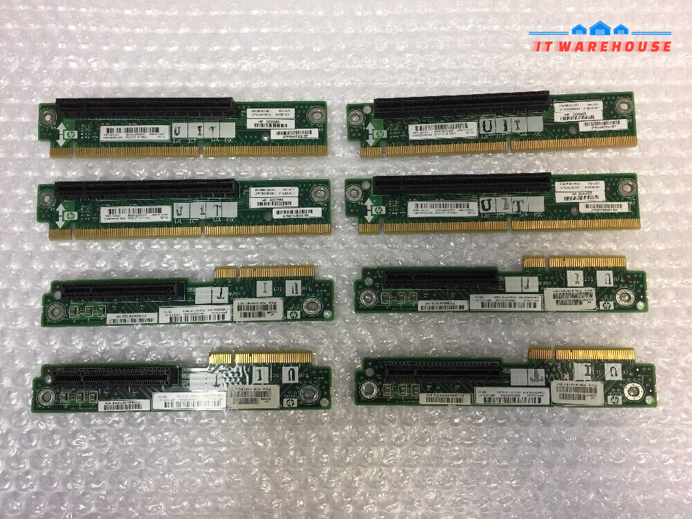 - Lot of 8 HP ProLiant DL360 G5 PCI & PCI-E Riser Boards 419192-001 412200-001
