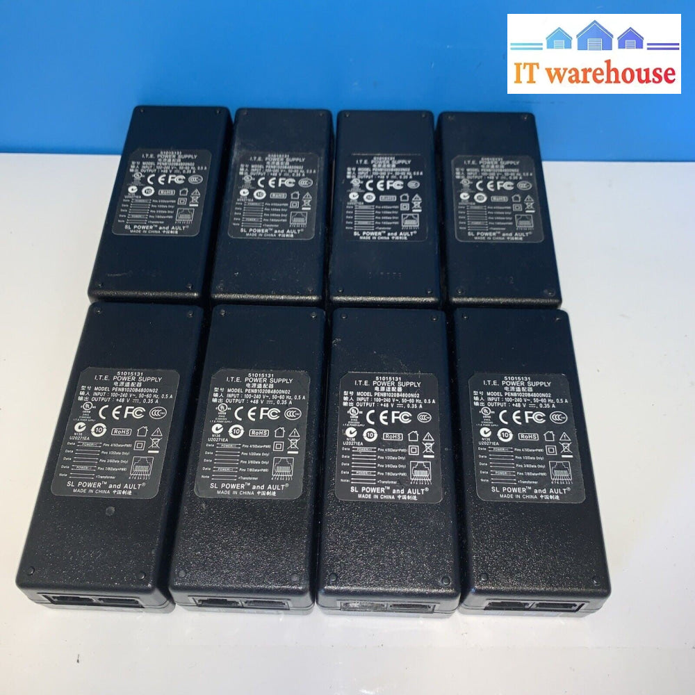 Lot of 8 I.T.E. Power Supply 51015131 PENB1020B4800N02 Adapter.