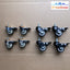 Lot Of 8 Swivel Caster w/ Lock - Stem Mount