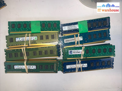Lot of 80 Desktop DDR3 PC3 non-ecc Ram memory