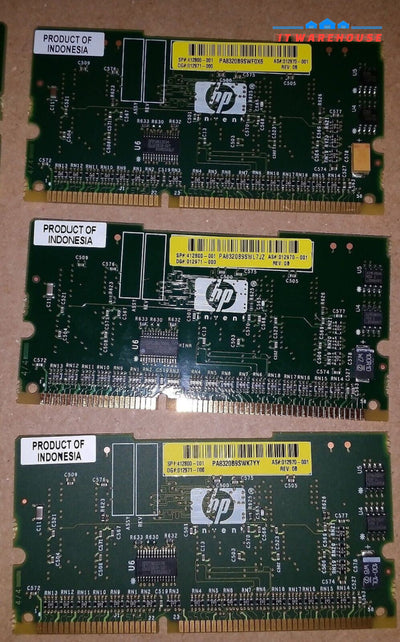 Lot of 9 HP Smart Array 412800-001 64MB Cache Module 012970-001