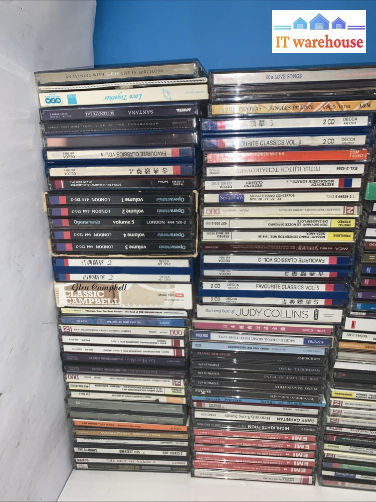 Lot of Vintage 180+  Music or song  CDs or DVDs vintage items