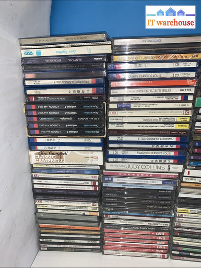 Lot of Vintage 180+  Music or song  CDs or DVDs vintage items
