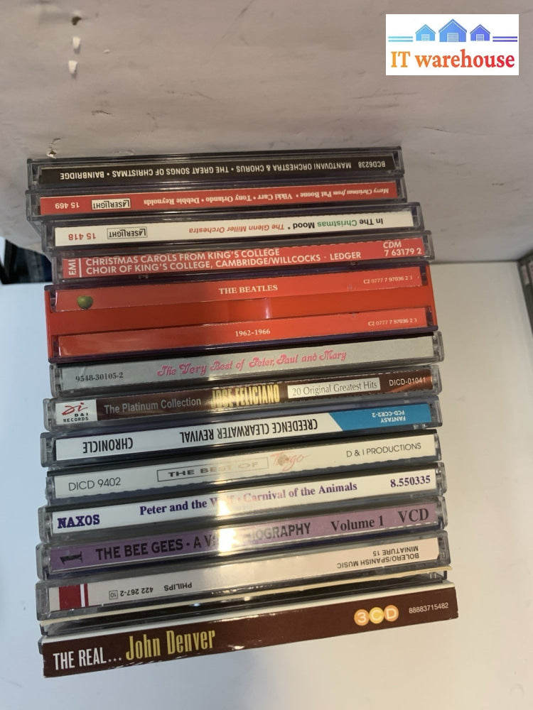Lot of Vintage 180+  Music or song  CDs or DVDs vintage items