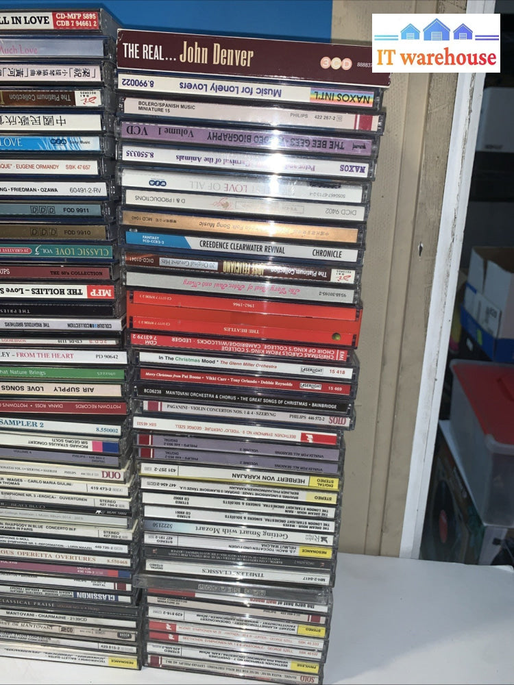 Lot of Vintage 180+  Music or song  CDs or DVDs vintage items