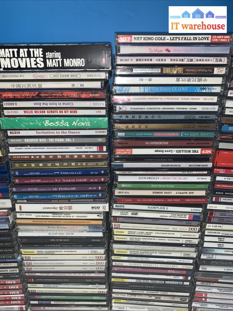 Lot of Vintage 180+  Music or song  CDs or DVDs vintage items