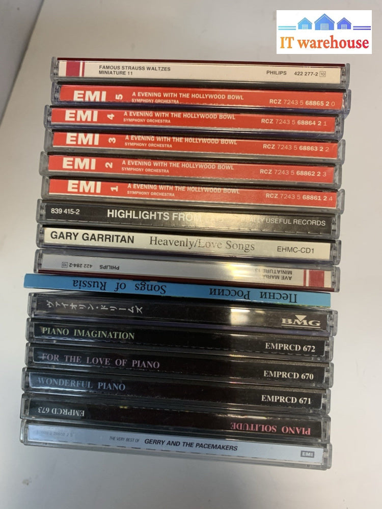 Lot of Vintage 180+  Music or song  CDs or DVDs vintage items