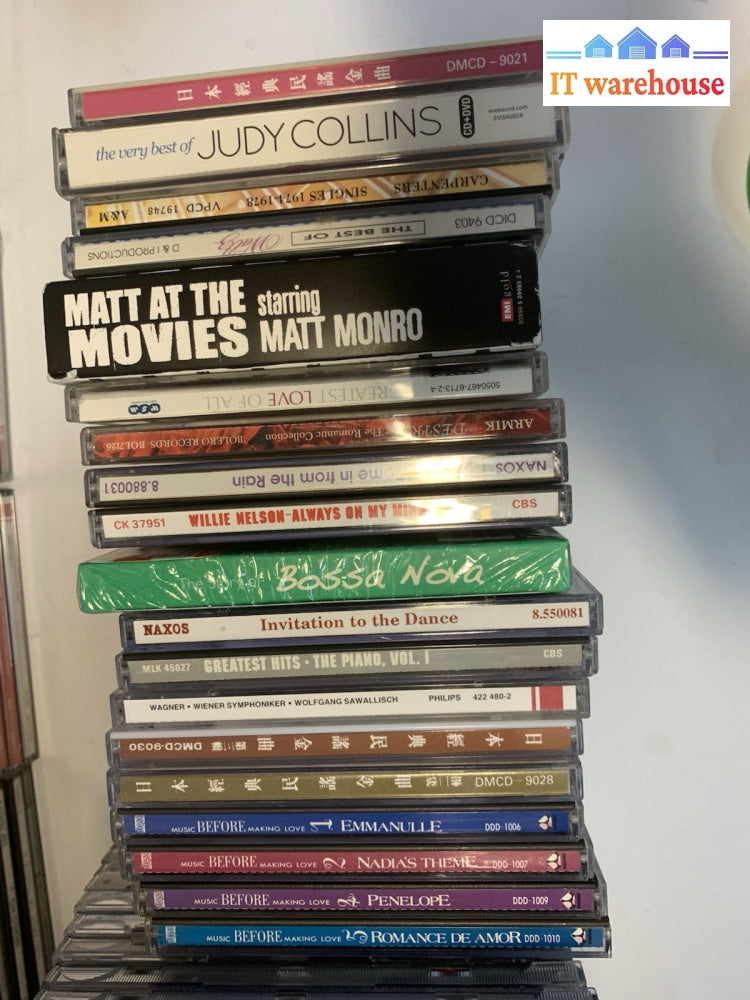 Lot of Vintage 180+  Music or song  CDs or DVDs vintage items