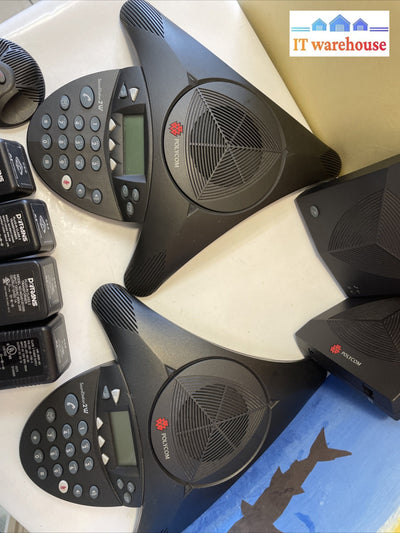 Lots (nice) Polycom SoundStation 2W 2201-67810/07810-001 2.4GHz WDCT