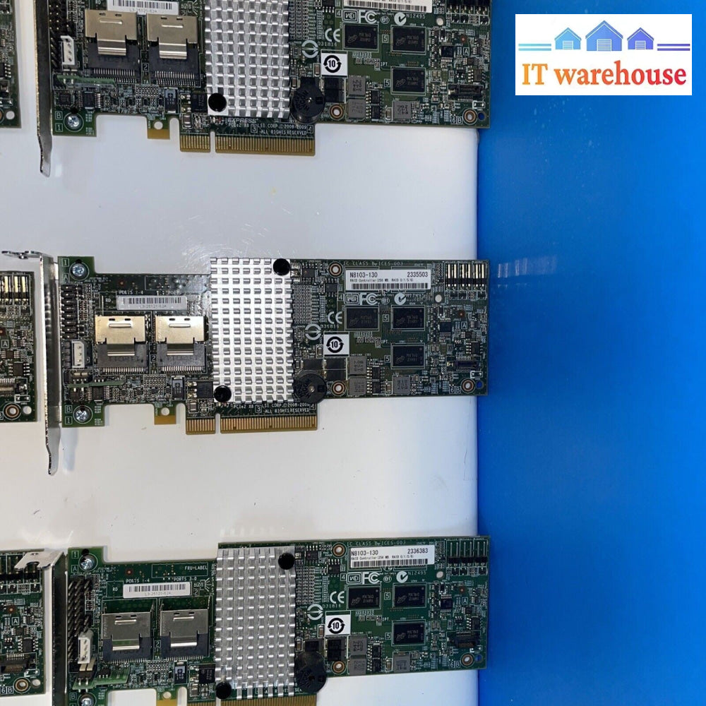 LSI MegaRAID SAS 256MB RAID Controller Card NEC N8103-130