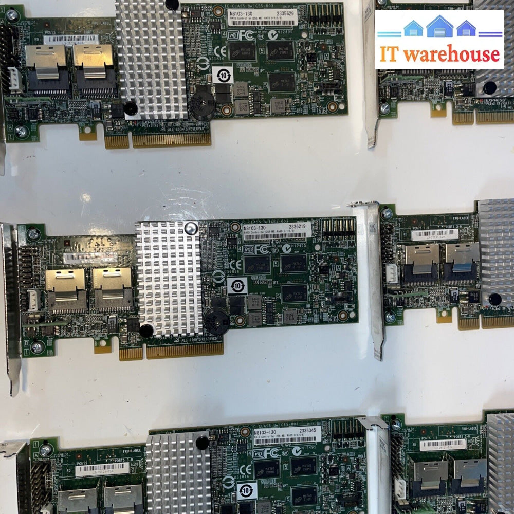Lsi Megaraid Sas 256Mb Raid Controller Card Nec N8103-130
