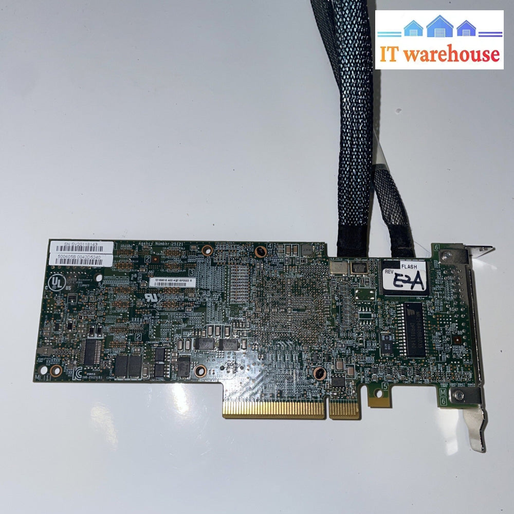 LSI MegaRAID SAS 256MB RAID Controller Card NEC N8103-130 with cables
